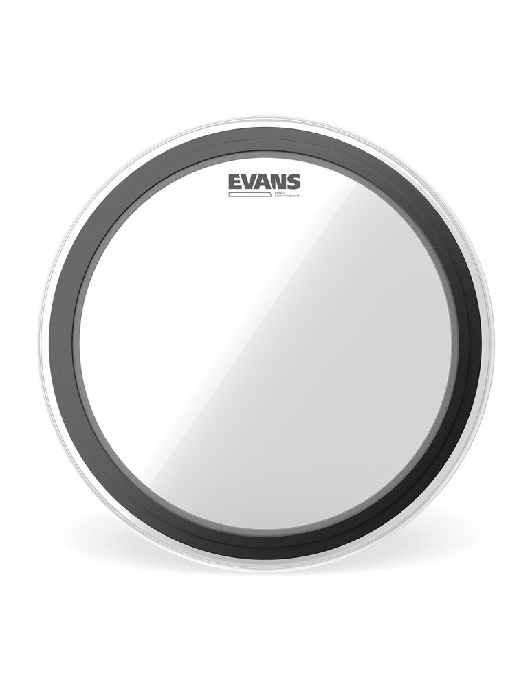 EVANS EMAD Heavyweight. Parche de bombo transparente, 18 pulgadas