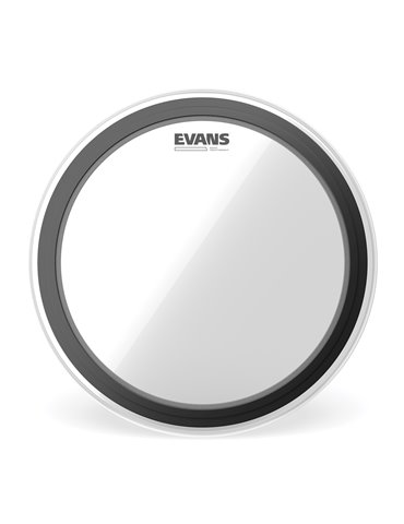 EVANS EMAD Heavyweight. Parche de bombo transparente, 26 pulgadas