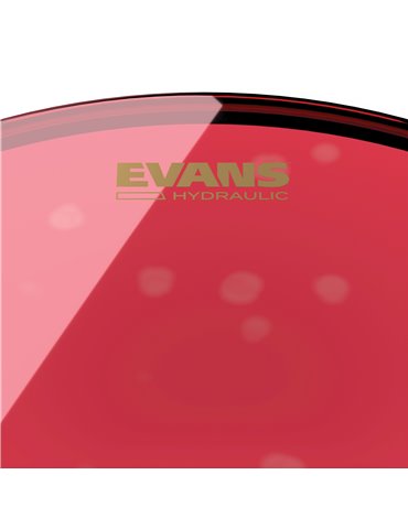 EVANS Hydraulic Red. Parche de bombo hidráulico rojo, 22 pulgadas 2