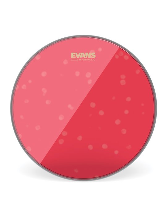 EVANS Hydraulic Red. Parche hidráulico rojo, 10 pulgadas