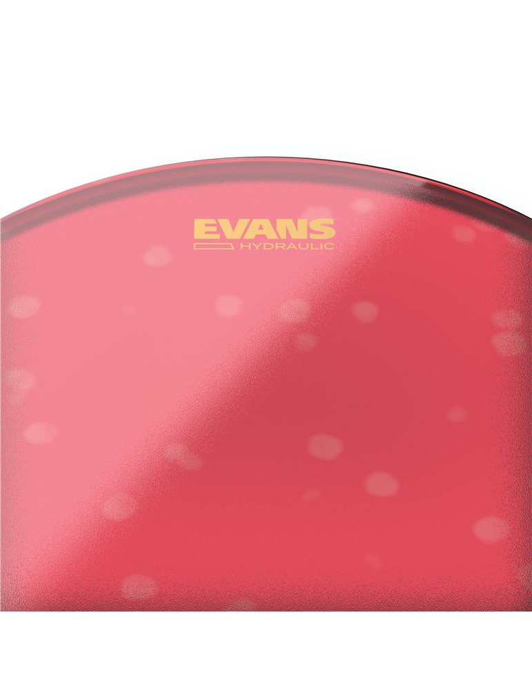 EVANS Hydraulic Red. Parche batidor de caja rugoso rojo, 14 pulgadas