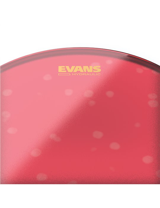 EVANS Hydraulic Red. Parche batidor de caja rugoso rojo, 14 pulgadas