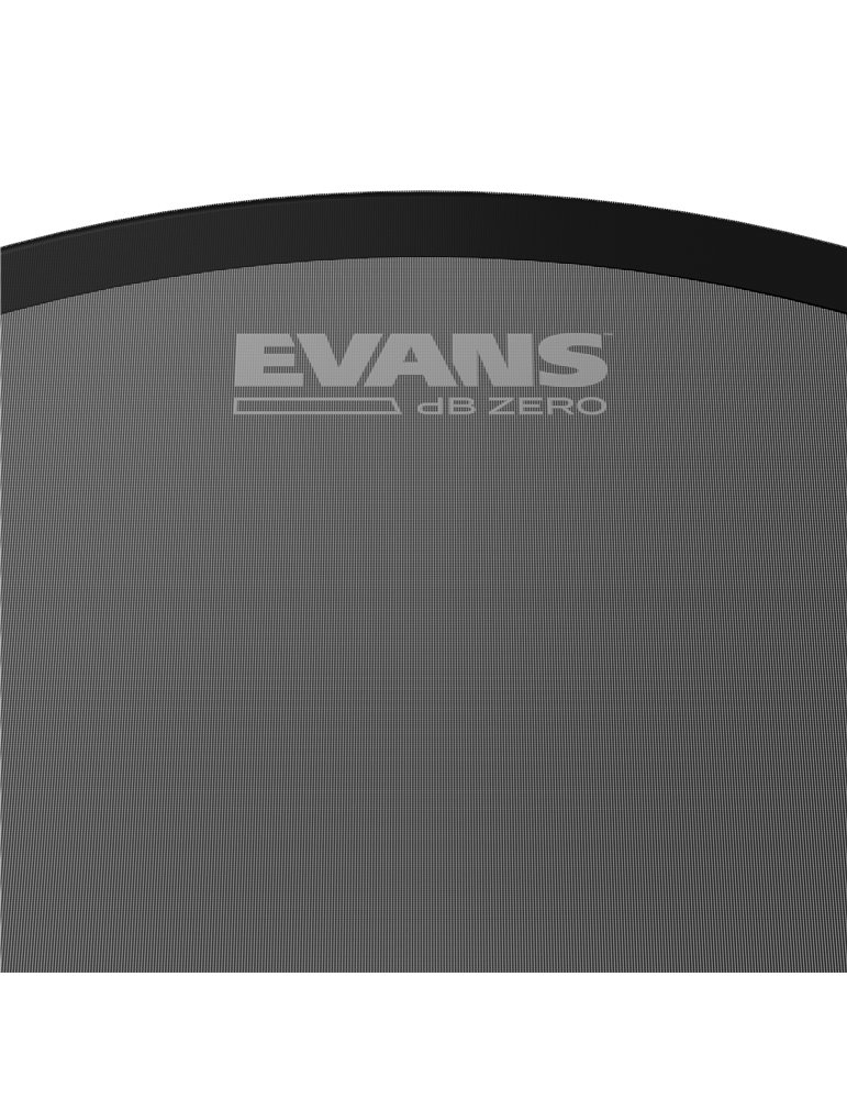 EVANS. Parche de bombo dB Zero, 24 pulgadas