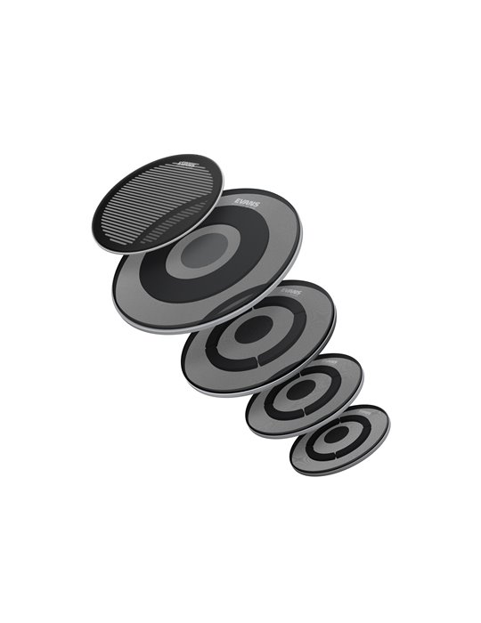 Parche EVANS dB One Rock + 14" 22" y pack de platos dB One