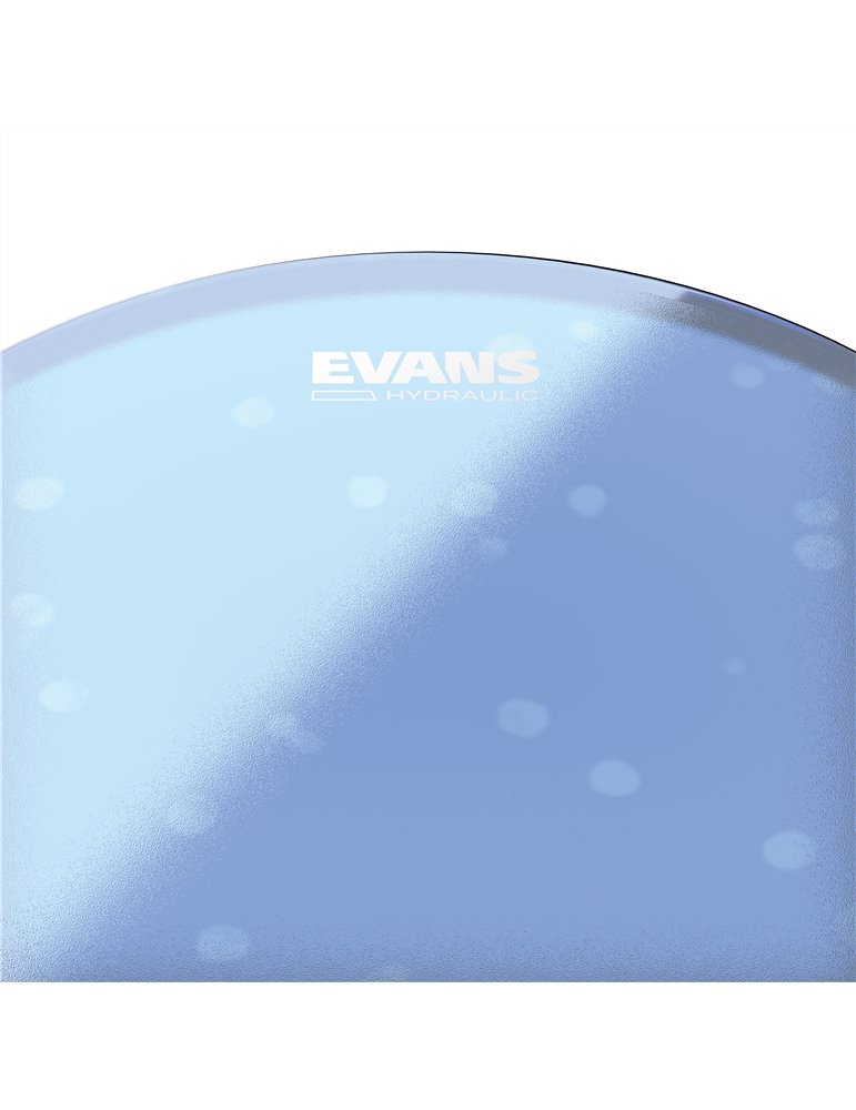 EVANS Hydraulic Blue. Parche batidor de caja rugoso azul, 13 pulgadas