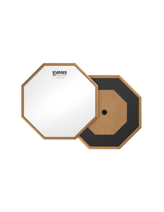 Pad de práctica RealFeel by EVANS Attacktile Scholastic montable, 10 pulgadas