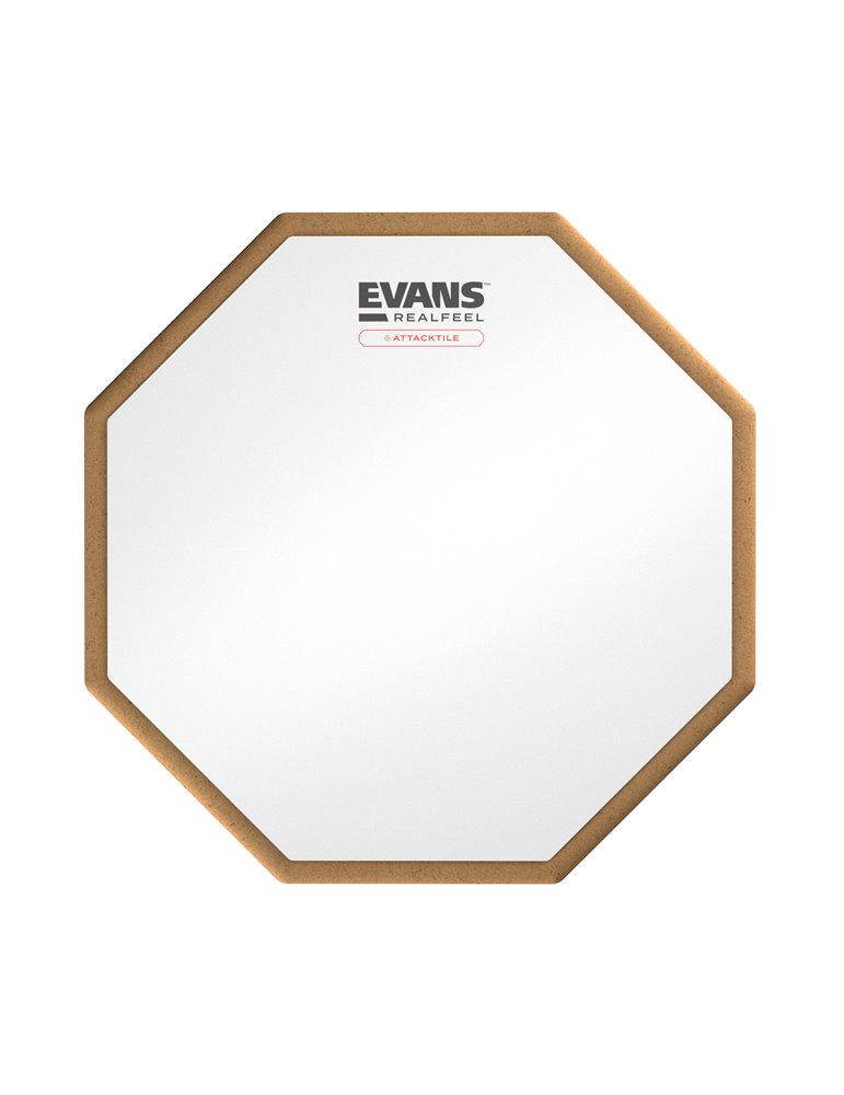 Pad de práctica RealFeel by EVANS Attacktile montable, 10 pulgadas