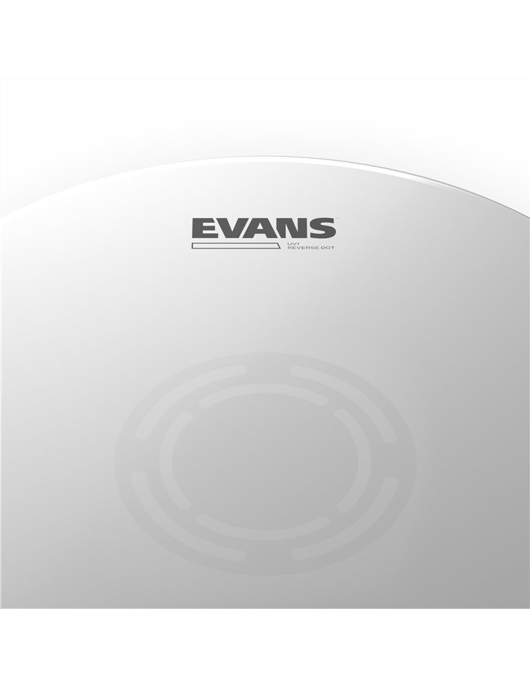 EVANS. Parche de caja UV1 Reverse Dot, 13 pulgadas.