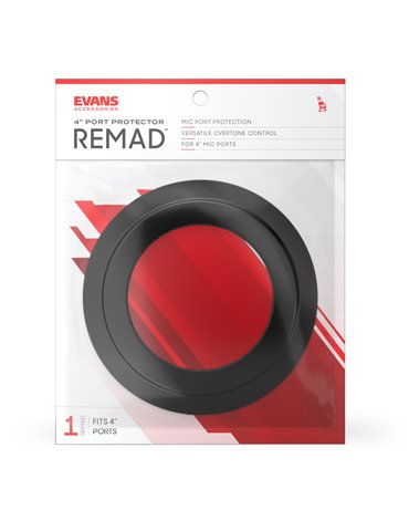 EVANS. Protector de agujero de parche REMAD, 4 pulgadas 2