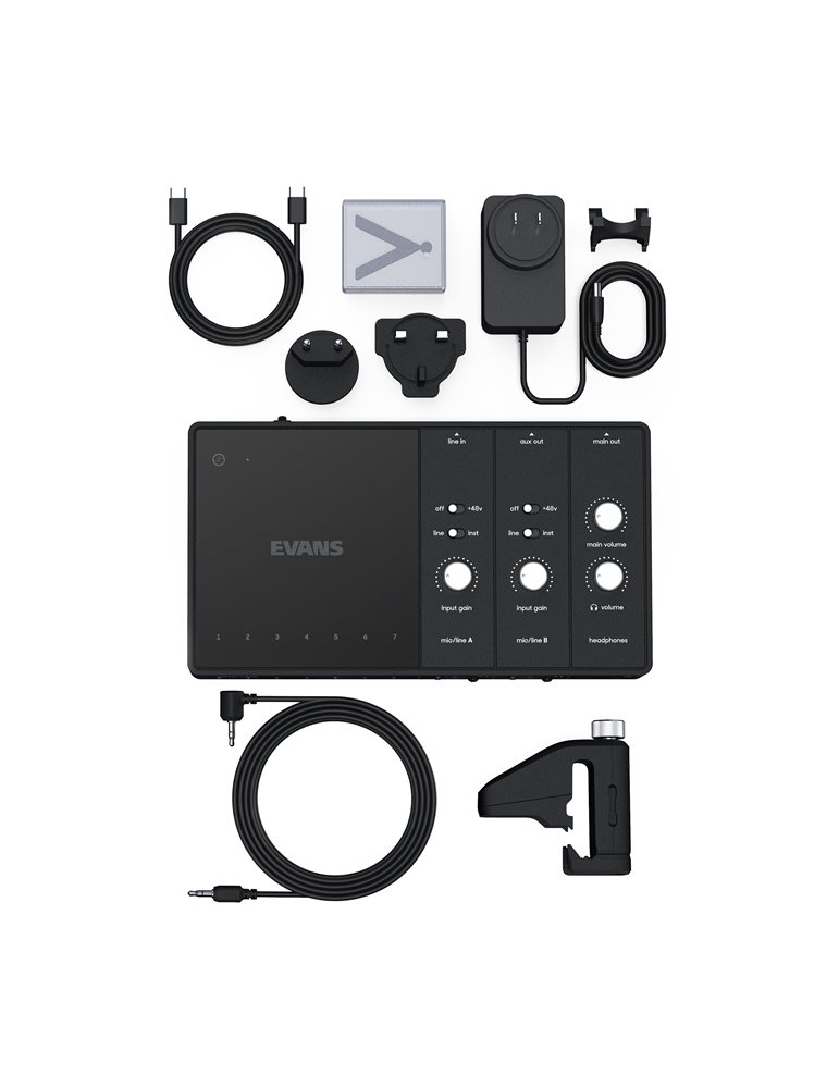 EVANS. Pack de iniciación Hybrid Sensory Percussion