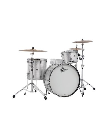 Set de Cascos USA BrooklynSilver Sparkle