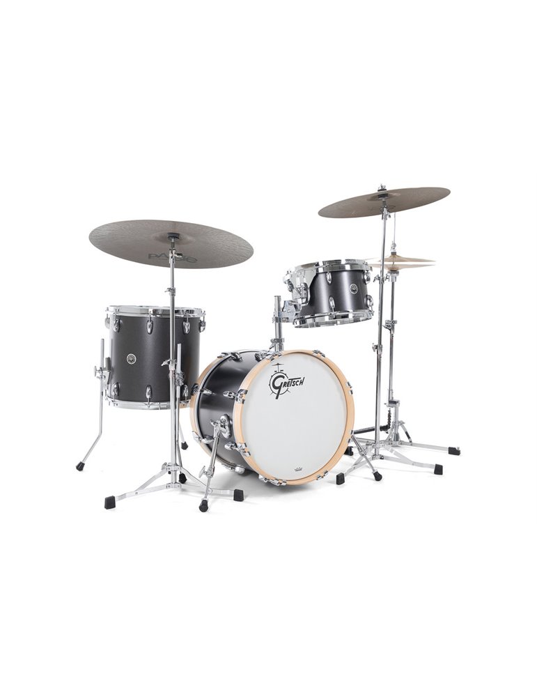 Tom base USA BrooklynSatin Black Metallic