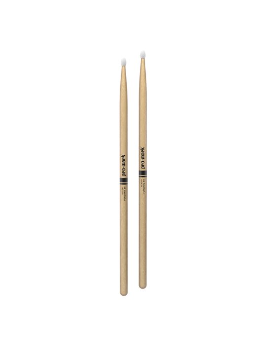 Baquetas ProMark Classic Forward 5A, Nogal americano con punta ovalada de nailon