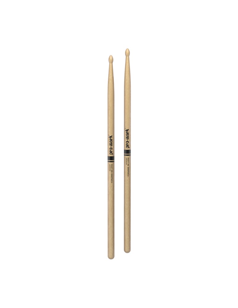 Baquetas ProMark Classic Forward 5A Long, Nogal americano con punta ovalada de madera