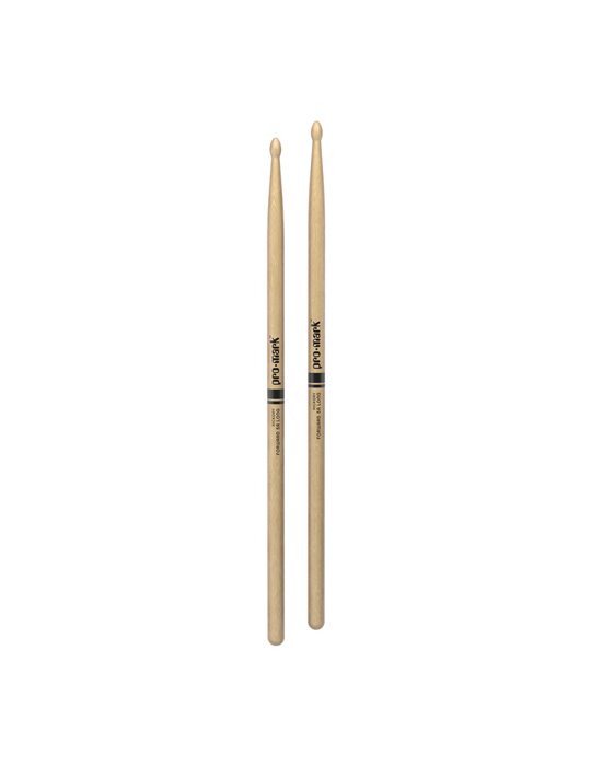 Baquetas ProMark Classic Forward 5A Long, Nogal americano con punta ovalada de madera