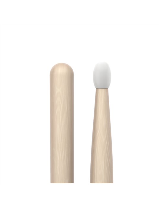 Baquetas ProMark Classic Forward 5B Raw, Nogal americano con punta ovalada de nailon
