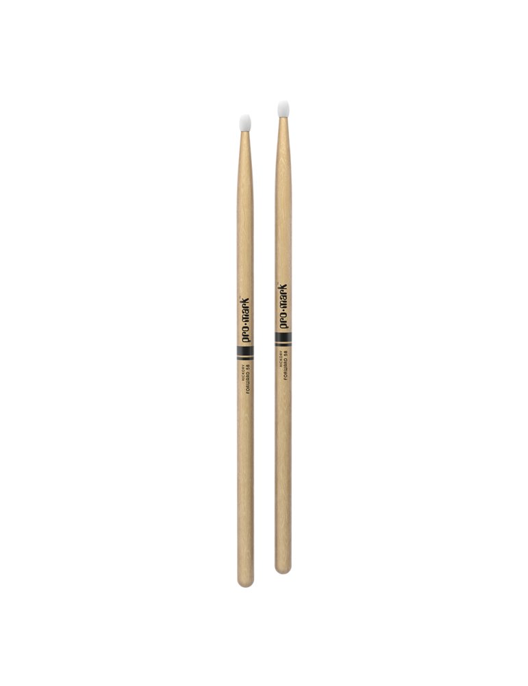 Baquetas ProMark Classic Forward 5B, Nogal americano con punta ovalada de nailon