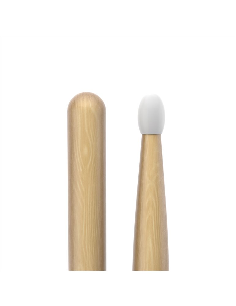 Baquetas ProMark Classic Forward 5B, Nogal americano con punta ovalada de nailon