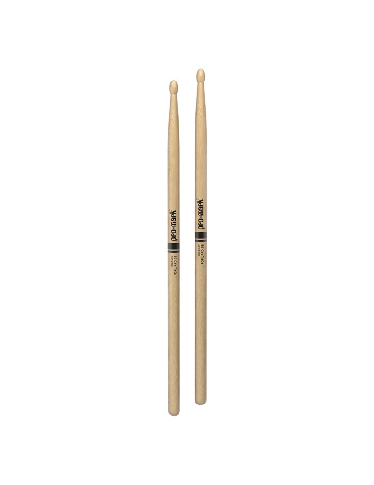Baquetas ProMark Classic Forward 5B, Nogal americano con punta ovalada de madera