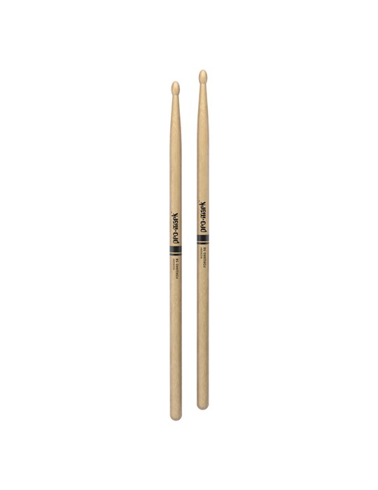 Baquetas ProMark Classic Forward 5B, Nogal americano con punta ovalada de madera