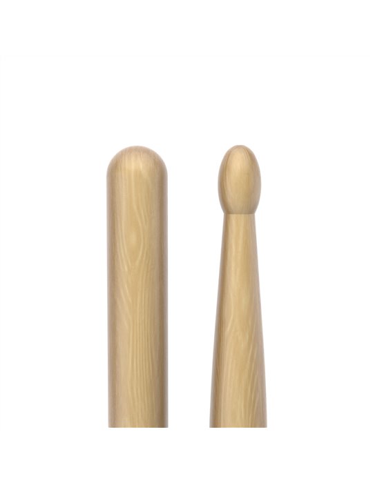 Baquetas ProMark Classic Forward 5B, Nogal americano con punta ovalada de madera
