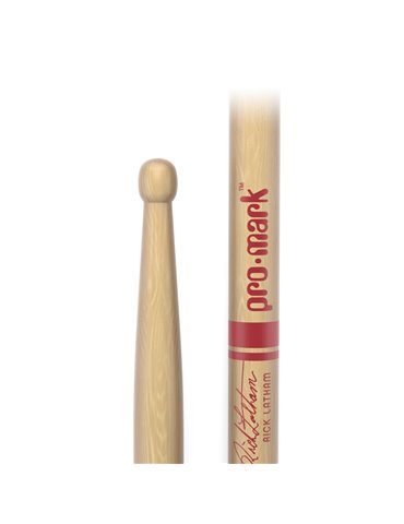 Baqueta de nogal americano con punta de madera 717 de ProMark, diseñada por Rick Latham. 2