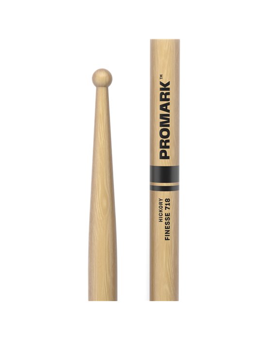 Baqueta de nogal americano con punta de madera 718 "Acid Jazz" de ProMark.