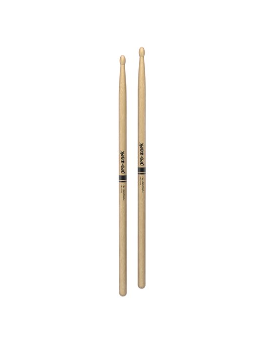 Baquetas ProMark Classic Forward 747, Nogal americano con punta ovalada de madera
