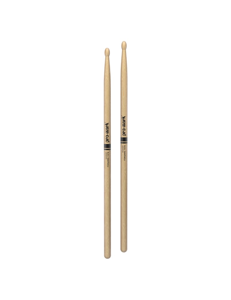 Baquetas ProMark Classic Forward 747B, Nogal americano con punta ovalada de madera