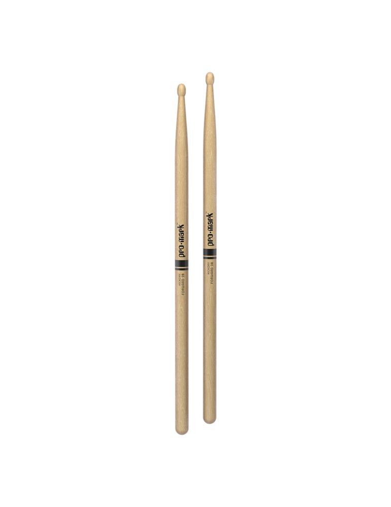 Baquetas ProMark Classic Forward 2B, Nogal americano con punta ovalada de madera