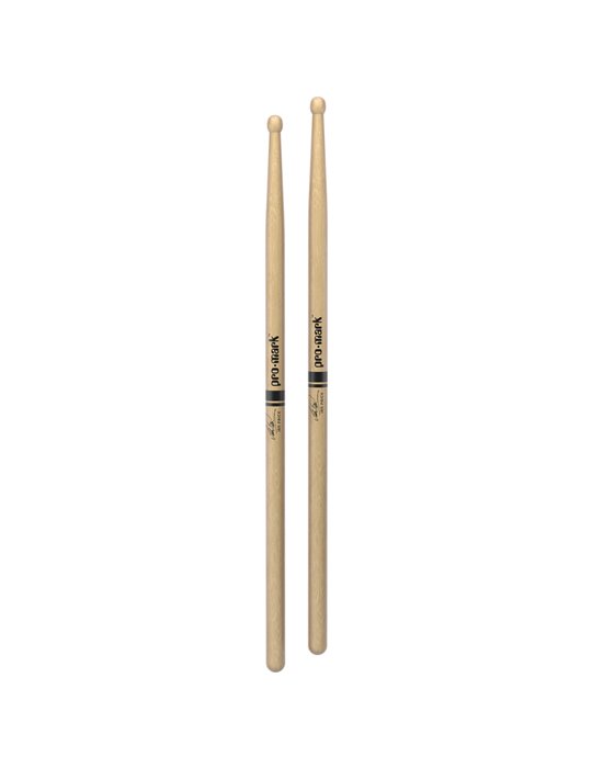 Baqueta de nogal americano con punta de madera 808L de ProMark, diseñada por Ian Paice.