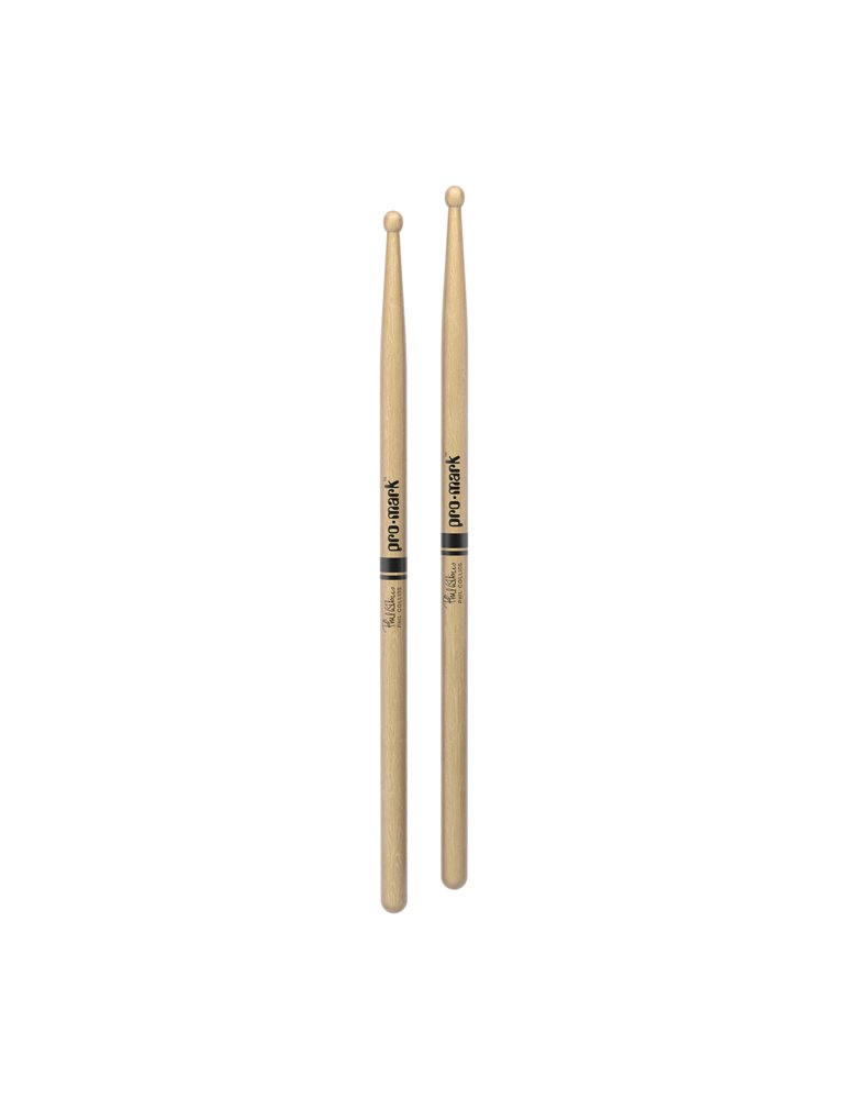 Baqueta de nogal americano con punta de madera PC de ProMark, diseñada por Phil Collins.