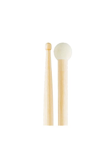 Baqueta de nogal americano multipercusión con punta de madera y tope de fieltro SD5 liviana de ProMark. 2