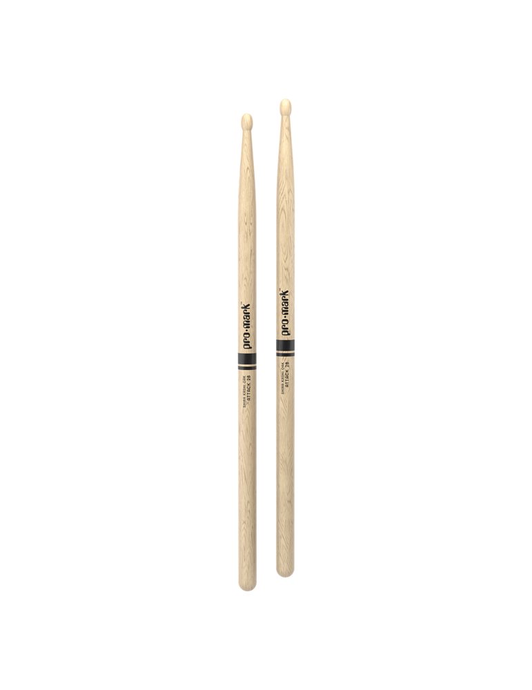 Baquetas ProMark Classic Attack 2B, Roble Shira Kashi con punta ovalada de bellota