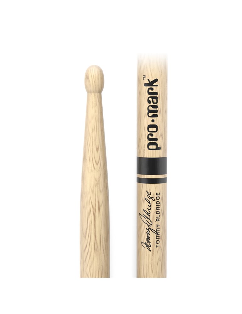 Baqueta de roble Shira Kashi con punta de madera 2S de ProMark, diseñada por Tommy Aldridge.