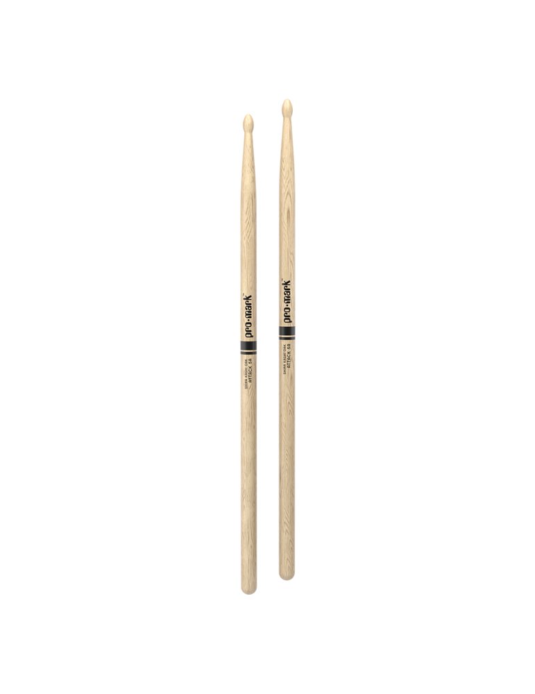Baquetas ProMark Classic Attack 5A, Roble Shira Kashi con punta ovalada de madera