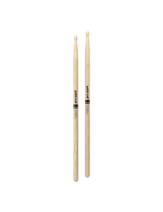 Baquetas ProMark Classic Attack 5A, Roble Shira Kashi con punta ovalada de madera