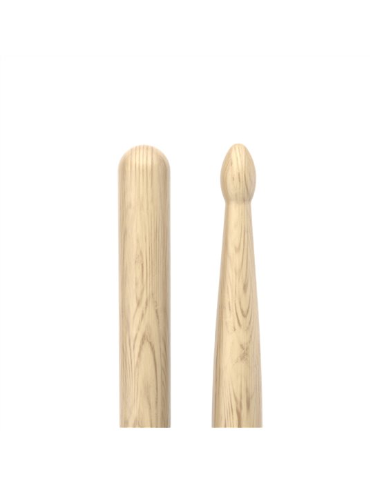 Baquetas ProMark Classic Attack 5A, Roble Shira Kashi con punta ovalada de madera