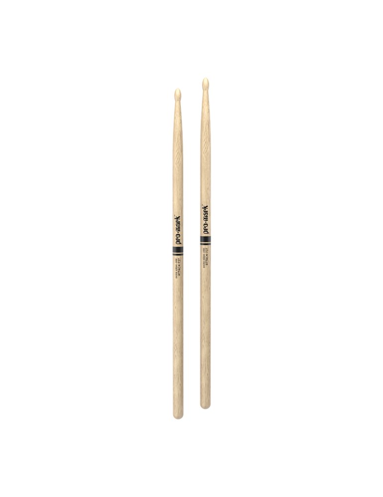 Baquetas ProMark Classic Attack 727, Roble Shira Kashi con punta ovalada de madera