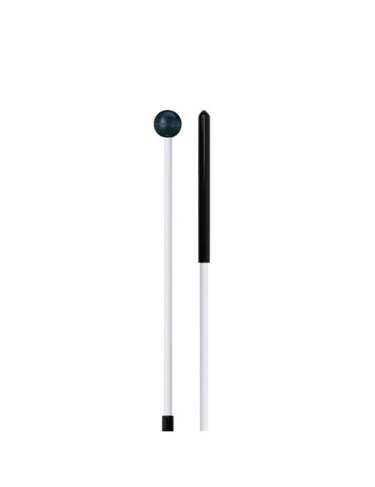 Maza con cabeza de caucho negro duro FPA30, serie Discovery de ProMark, para instrumentos del método Orff.