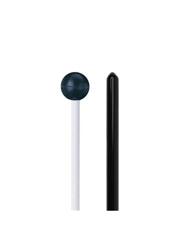 Maza con cabeza de caucho negro duro FPA30, serie Discovery de ProMark, para instrumentos del método Orff. 2