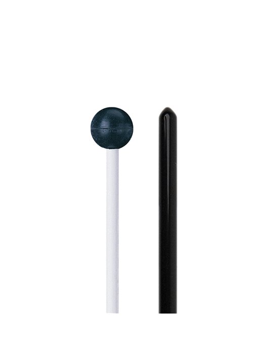 Maza con cabeza de caucho negro duro FPA30, serie Discovery de ProMark, para instrumentos del método Orff.