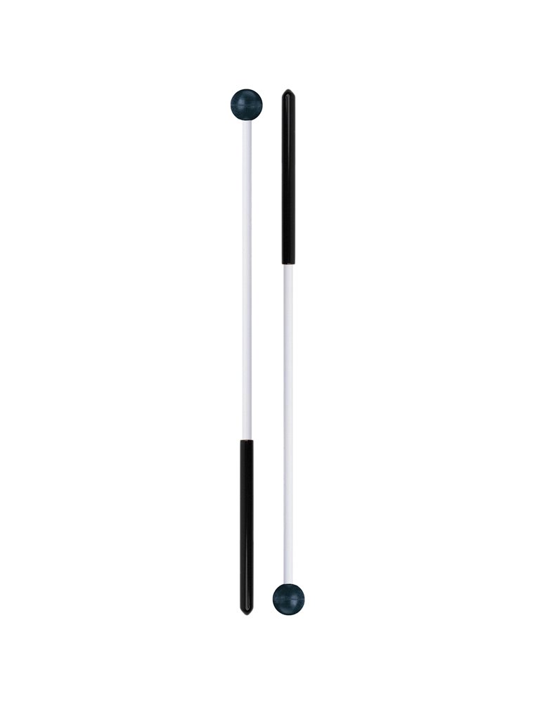 Maza con cabeza de caucho negro duro FPA30, serie Discovery de ProMark, para instrumentos del método Orff.