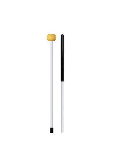 Maza con cabeza de caucho amarillo blando FPR10, serie Discovery de ProMark, para instrumentos del método Orff.