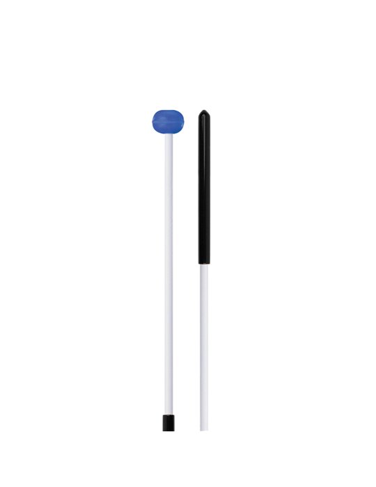 Maza con cabeza de caucho azul de dureza media FPR20, serie Discovery de ProMark, para instrumentos del método Orff.