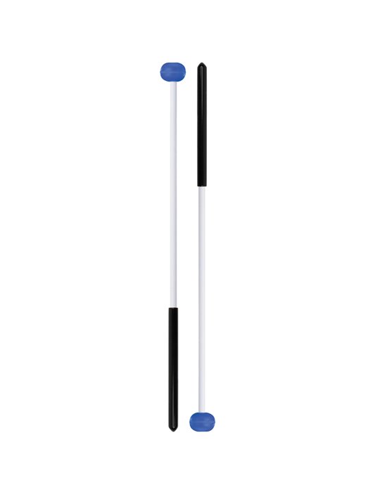 Maza con cabeza de caucho azul de dureza media FPR20, serie Discovery de ProMark, para instrumentos del método Orff.