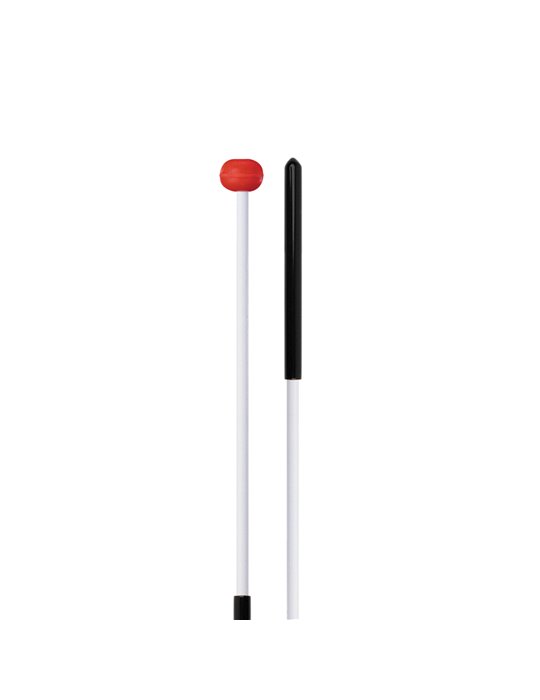 Maza con cabeza de caucho rojo duro FPR30, serie Discovery de ProMark, para instrumentos del método Orff.
