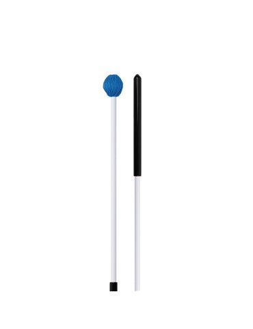 Maza con cabeza de cordón azul de dureza media, serie Discovery de ProMark, para instrumentos del método Orff.
