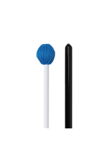 Maza con cabeza de cordón azul de dureza media, serie Discovery de ProMark, para instrumentos del método Orff. 2