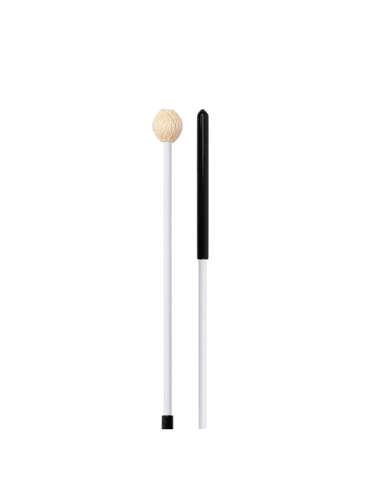 Maza con cabeza de cordón amarillo blando, serie Discovery de ProMark, para instrumentos del método Orff.